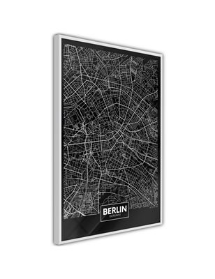 Poster  City Map: Berlin (Dark)